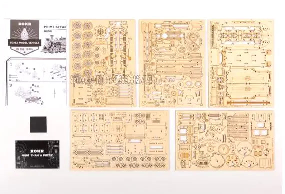 Stoomtrein 3D Puzzel