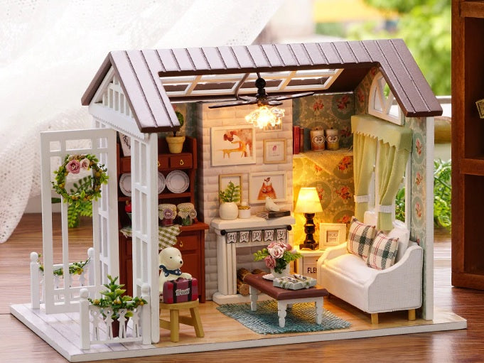 Miniatuurhuisje DIY Happy Times